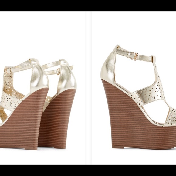 Champagne wedges 8.5 - Picture 6 of 6